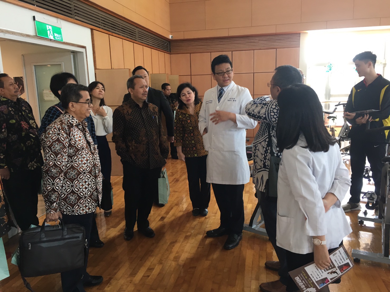 接待印尼高階文官來台醫療交流